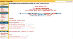 Desktop Screenshot of hombrereformado.org