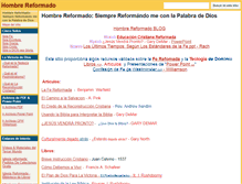 Tablet Screenshot of hombrereformado.org